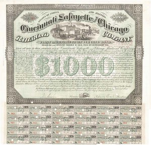 Cincinnati, Lafayette and Chicago Railroad Company